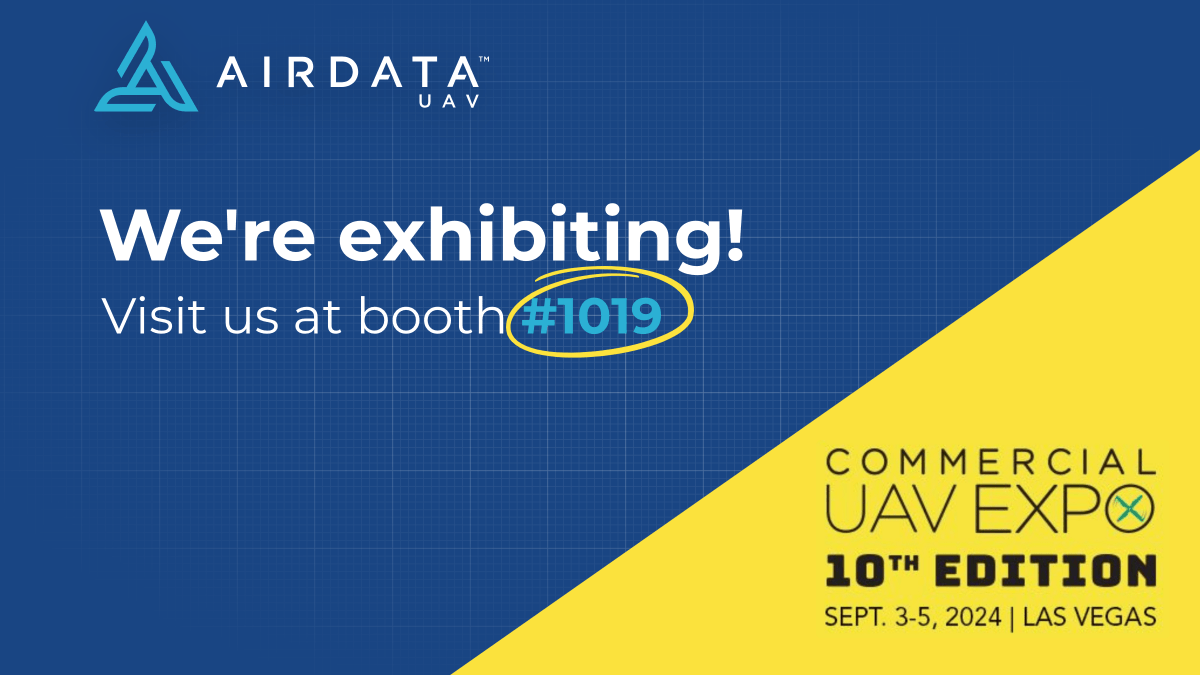 Going to the Commercial UAV Expo next week? Stop by our booth (1019) for a chat! #expouav