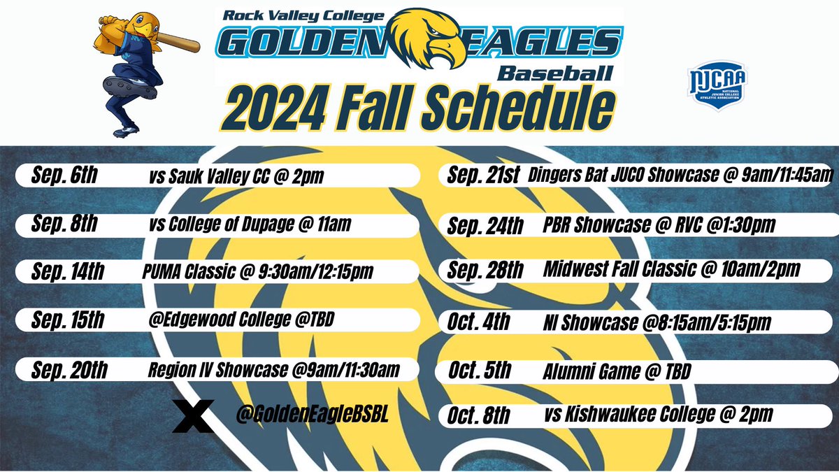 Check out #GoldenEagleBall this fall!