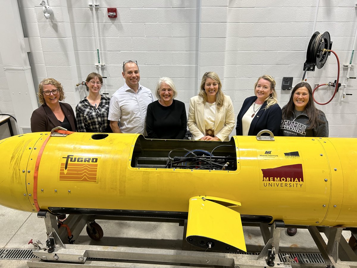 Yesterday, the Marine Institute welcomed the honourable <a href="/melaniejoly/">Mélanie Joly</a>, Minister of Foreign Affairs to tour The Launch and discuss what our world-class facility brings to the local, national, and international ocean sector.