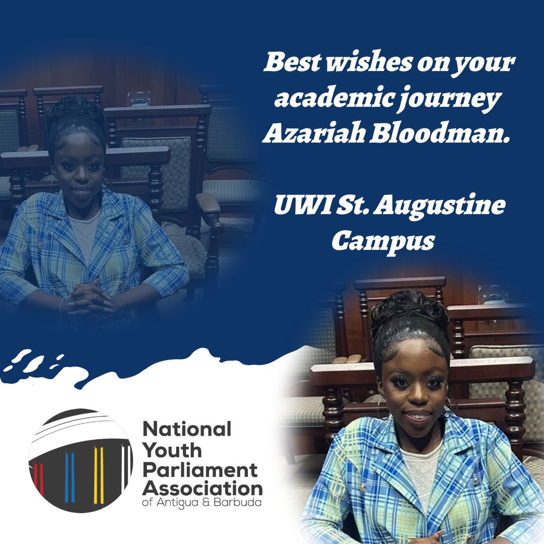 Congratulations to Janay Pollard and Azariah Bloodman, Antigua Girls High School grads!

As you start your academic journeys, remember:
- Stay focused
- Believe in yourselves
- The sky's the limit

We're cheering you on! All the best, ladies! 🎓✨ #AGHSGrads #NewBeginnings