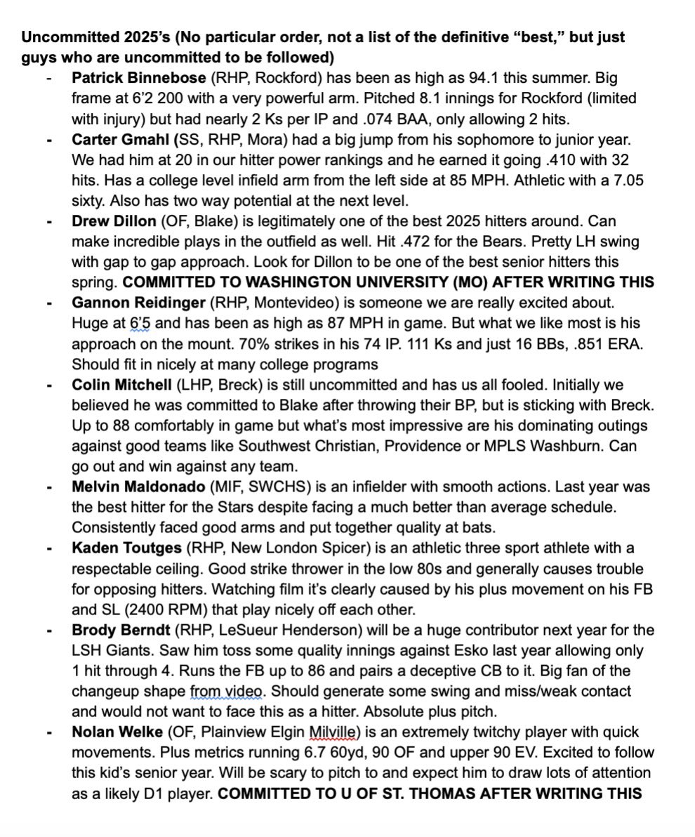 MinnesotaAABaseballGuy tweet media