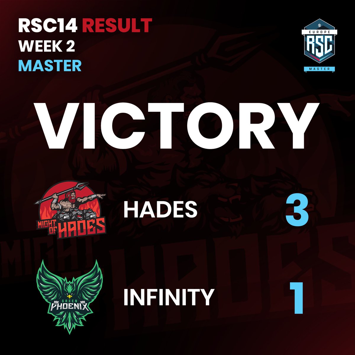 Yummy subbing up from being a min elite to master and taking the 3-1 dub with the team makes us feel great!

MoH x <a href="/RSC_EU/">RSC EU</a>