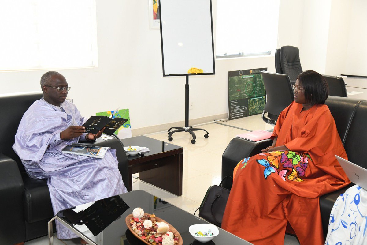 Mabouba_Diagne_'s tweet image. J’ai reçu en audience  aujourd’hui le Forum du Patrimoine et de l’Investissement (FPI) ! 
Discussions sur le financement structuré, les ressources agricoles, l'autosuffisance alimentaire, le financement du secteur agricole, et la transformation de l'agriculture familiale.
#masae