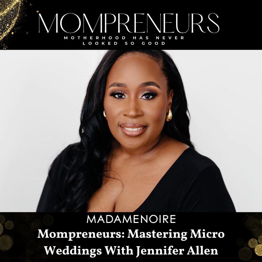 Jennifer Allen joins the Mompreneurs podcast to share the story behind the success of her micro-wedding business Just Elope @justelopellc

Viewers can tune in to Mompreneurs every Monday on MadameNoire’s Youtube channel and listen to the podcast online @urban1podcasts