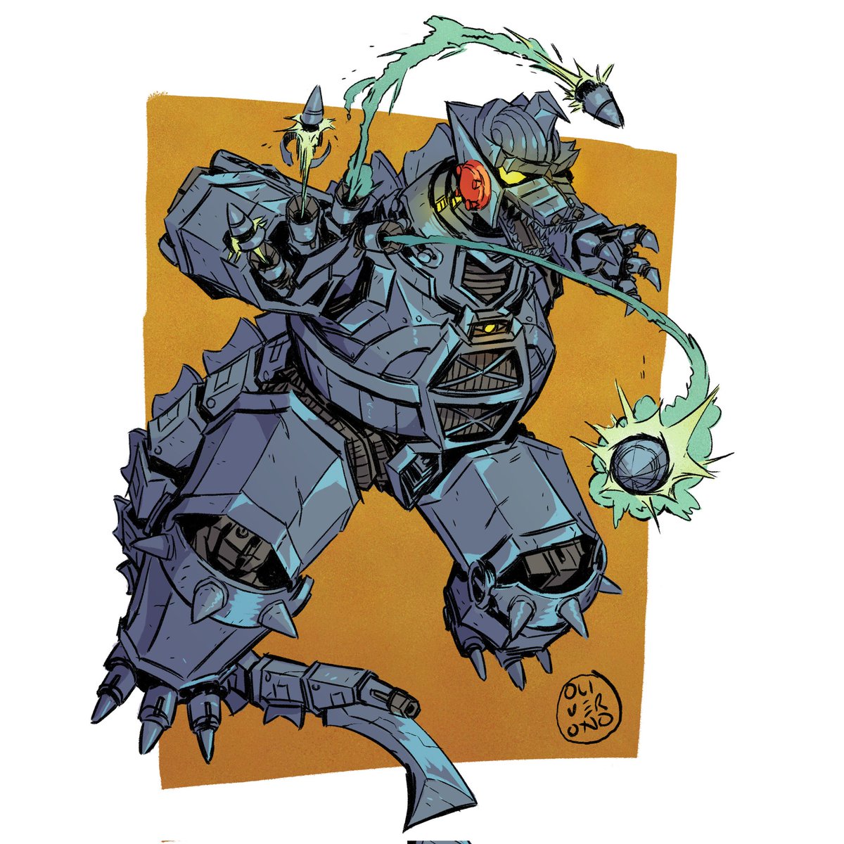 A little Mecha Godzilla for ya