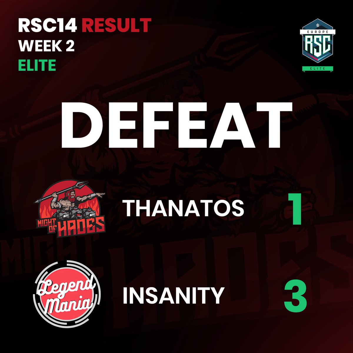 Unfortunate one for us!

MoH x <a href="/RSC_EU/">RSC EU</a> 

Long OT in game 2 costed us the draw!