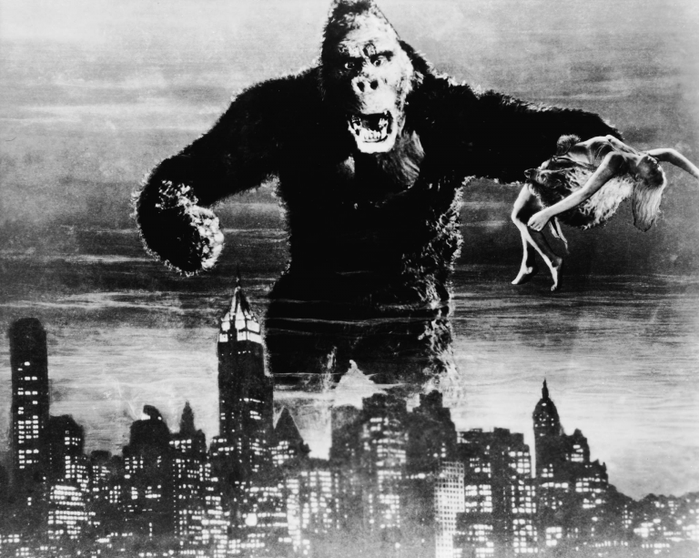 recoveredpod's tweet photo. We are back into the Kaiju Saga, trading Japan's scaly king for the USA's Big Monke! Dan and Keith cover two takes on King Kong: the original 1933 classic, and the 1976 remake that tries to be as different as it can while still being functionally identical. https://t.co/1zyI1IniUH