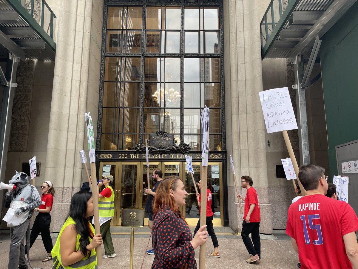 Law360Union tweet media