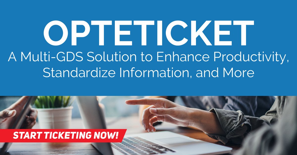 SkyBirdTravel's tweet image. Say hello to efficiency! #Opteticket is designed to help our valued travel agent partners with real-time PNR review, reduced debit memos, and so much more.

Currently compatible with #Sabre, with Amadeus integration coming soon.

Start ticketing here: bit.ly/4dy4pDE