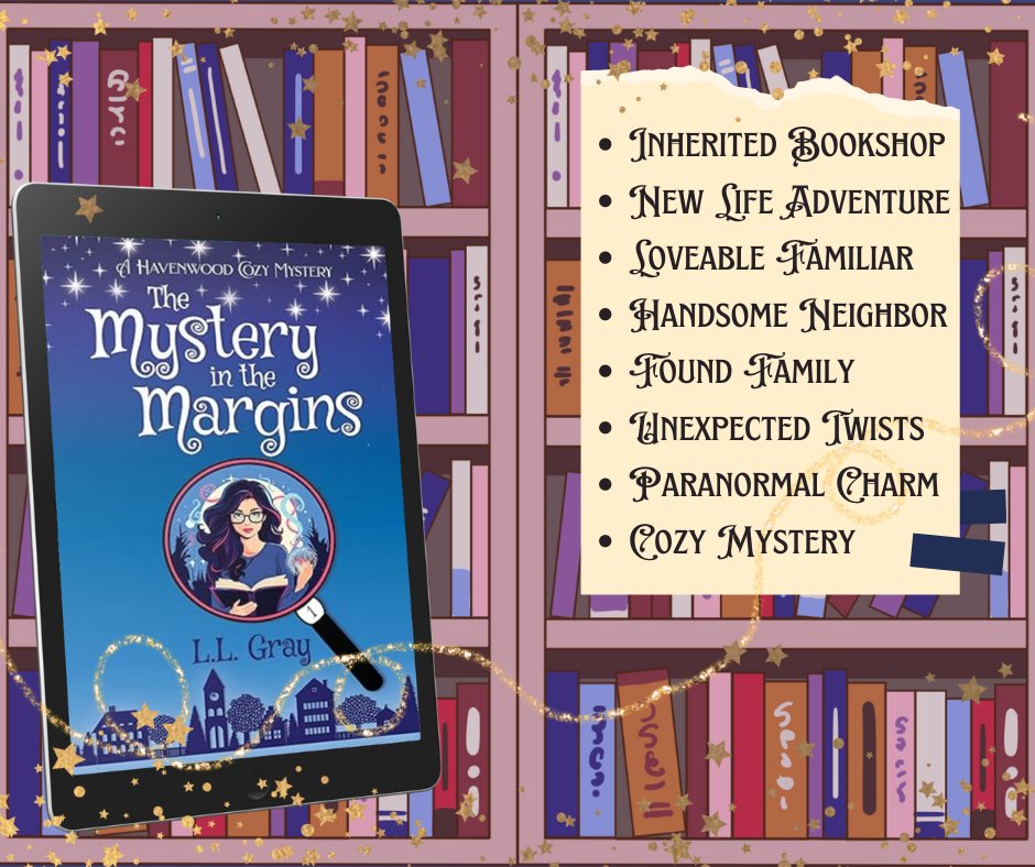 Have you meet L.L. Gray yet? Dive into her new series with The Mystery in the Margins! We think you're going to love it! amazon.com/dp/B0CR81NTNC/

You can get an inside look at the behind the writing on our website: aconitecafe.com/dive-into-the-…

#LLGray #cozymystery  #sponsoredpost