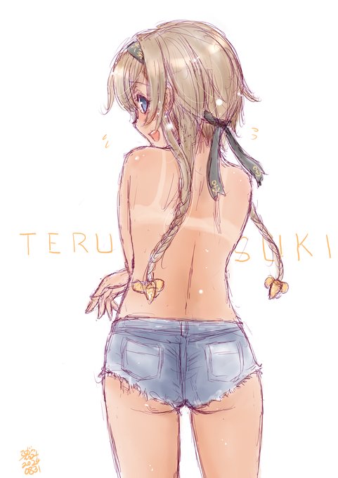 コゲ照月。
ワンドロ間違って秋月描いてたんで描きなおしたからタグ無し
#艦これ 