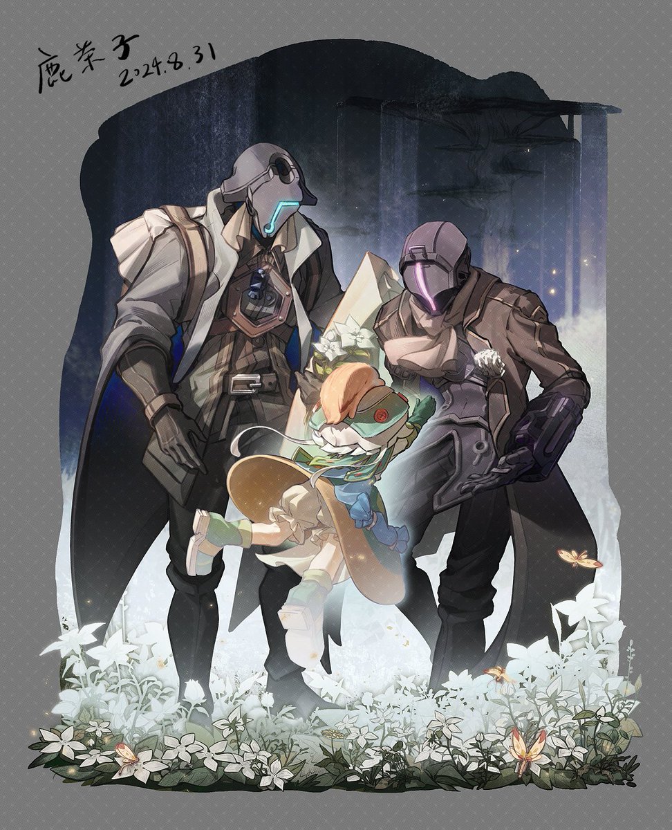 正面绘制完成，接下来绘制背面！
#メイドインアビス 
#miabyss