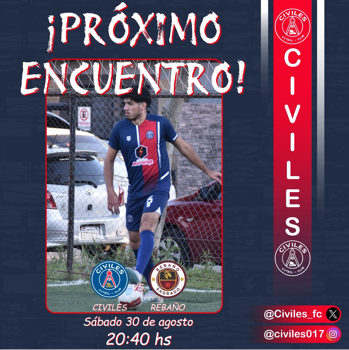 Civiles_fc's tweet photo. Y bueh, otro partido y a ver si a nuestros jugadores se les ocurre comenzar a jugar.
Próximo partido en la mira, vs un rival complicado, a darlo todo.👊

Modelito 😍🫦: @luisricardo_sy https://t.co/xxOZ9VC9Ln