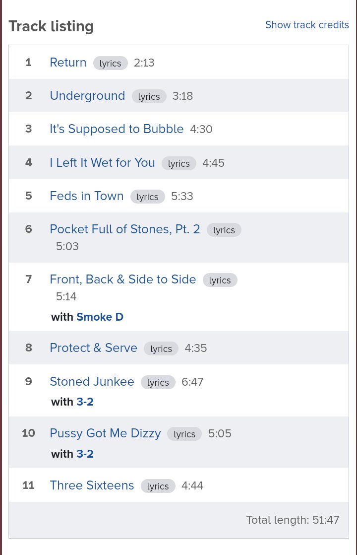 HboundRap's tweet image. 30 years ago today, U.G.K.&apos;s album
&apos;Super Tight&apos; is released. #RIPPimpC