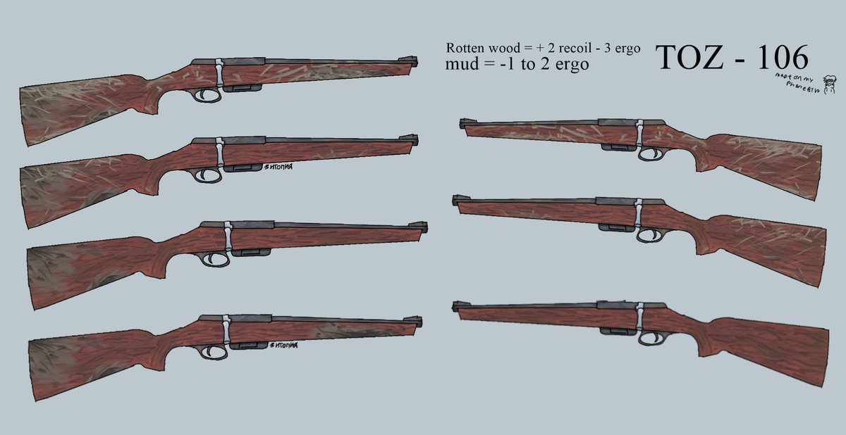 zitopiaaa's tweet photo. toz 106 sheet #tarkov #russia #guns #drawing #watercolor https://t.co/iYykUSwOLc