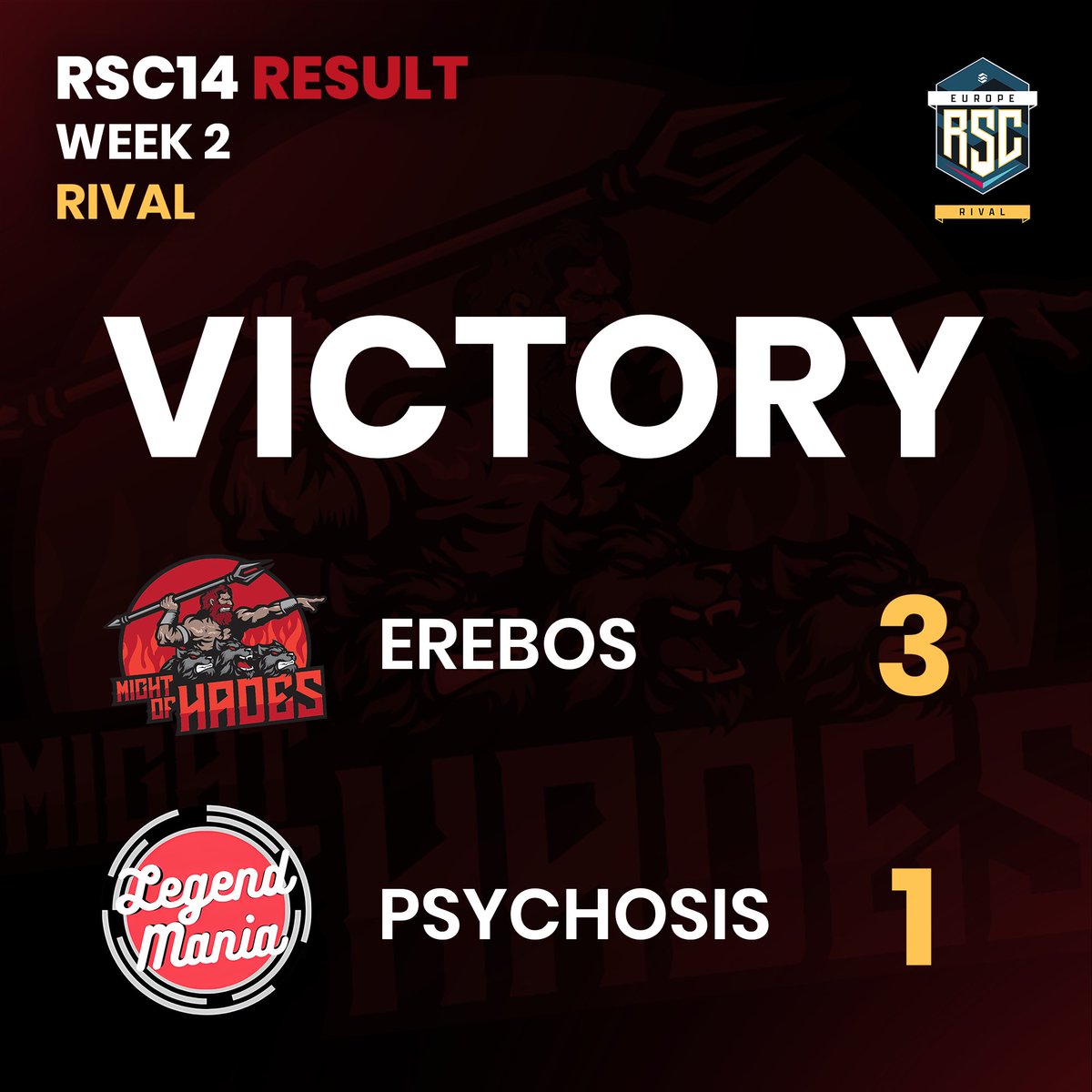 Terry just doing Terry things...

MoH x <a href="/RSC_EU/">RSC EU</a> 

Erebos taking the 3-1 dub UP THE HADES!!!!!