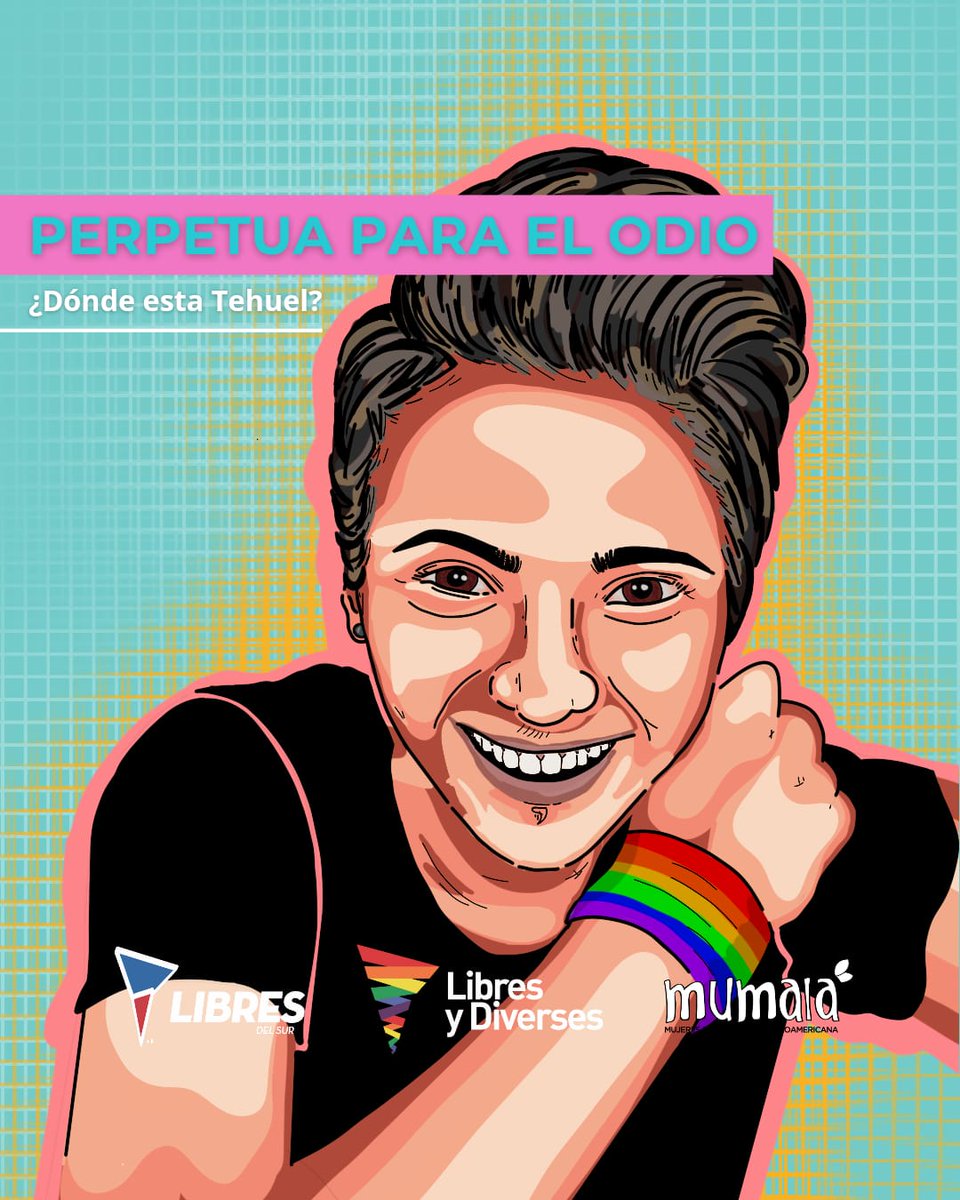 📣 PERPETUA PARA EL ODIO ¿Dónde está Tehuel?

En un fallo que reafirma nuestra lucha, el Tribunal compuesto por les jueces Bernard, Hoerr y Fernández Lorenzo ha dictado cadena perpetua para Luis Alberto Ramos, culpable del homicidio agravado por odio a la identidad de género de🧵