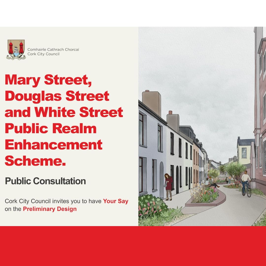 @nanonagleplace is delighted to host this consultation with @corkchamber on Monday, Sept 2nd on the Mary Street, Douglas Street, &amp; White Street Public Realm for shaping a vibrant and sustainable #CorkCity. #SDG11 #UrbanResilience #CommunityEngagement