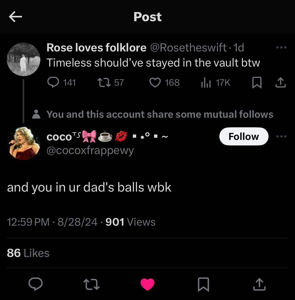 thevirginenzo's tweet photo. THE MOST ICONIC SWIFTIES TWEETS EVER | A THREAD🧵
(!!! i only chose the most iconic tweets, not every single iconic tweet)
STARTING WITH ME-HE-HEEE OFC!!! https://t.co/siXSWJ9NrW