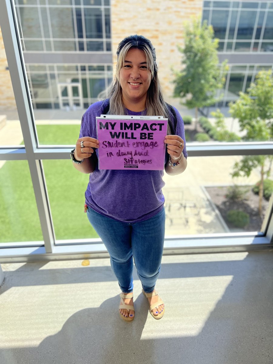 Rodriguezpri3's tweet photo. Our AVID impact will be #myavidimpact @SMCISD_Rod https://t.co/wDaVOVJluZ