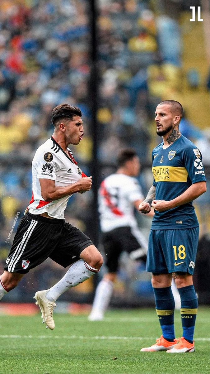 Labobadeandres_'s tweet photo. Exequiel Palacios - Copa Libertadores 2018. https://t.co/IRaXSGO9S6