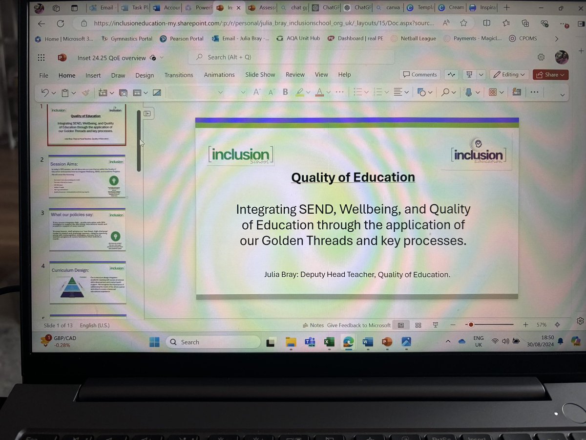 MissBray_DHT's tweet image. Looking forward to seeing our lovely staff on Monday and delivering this CPD.

This year we aim to combine SEND &amp;amp; QoE, whilst keeping mental health and wellbeing at the heart of everything that we do. 

I have been #Canva happy &amp;amp; cannot wait to share resources!

#SEMH #Curriculum
