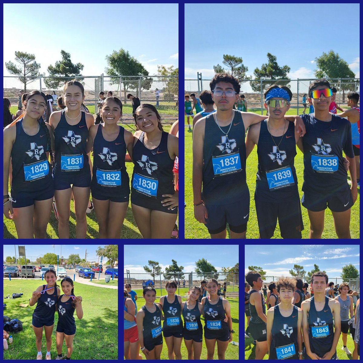 Another meet in the books. Proud of our runners for competing today at Blackie Chesher! Congratulations to Megan and Eileen for placing in the top 20 in the Girls Open division 👏 #riverside4ever