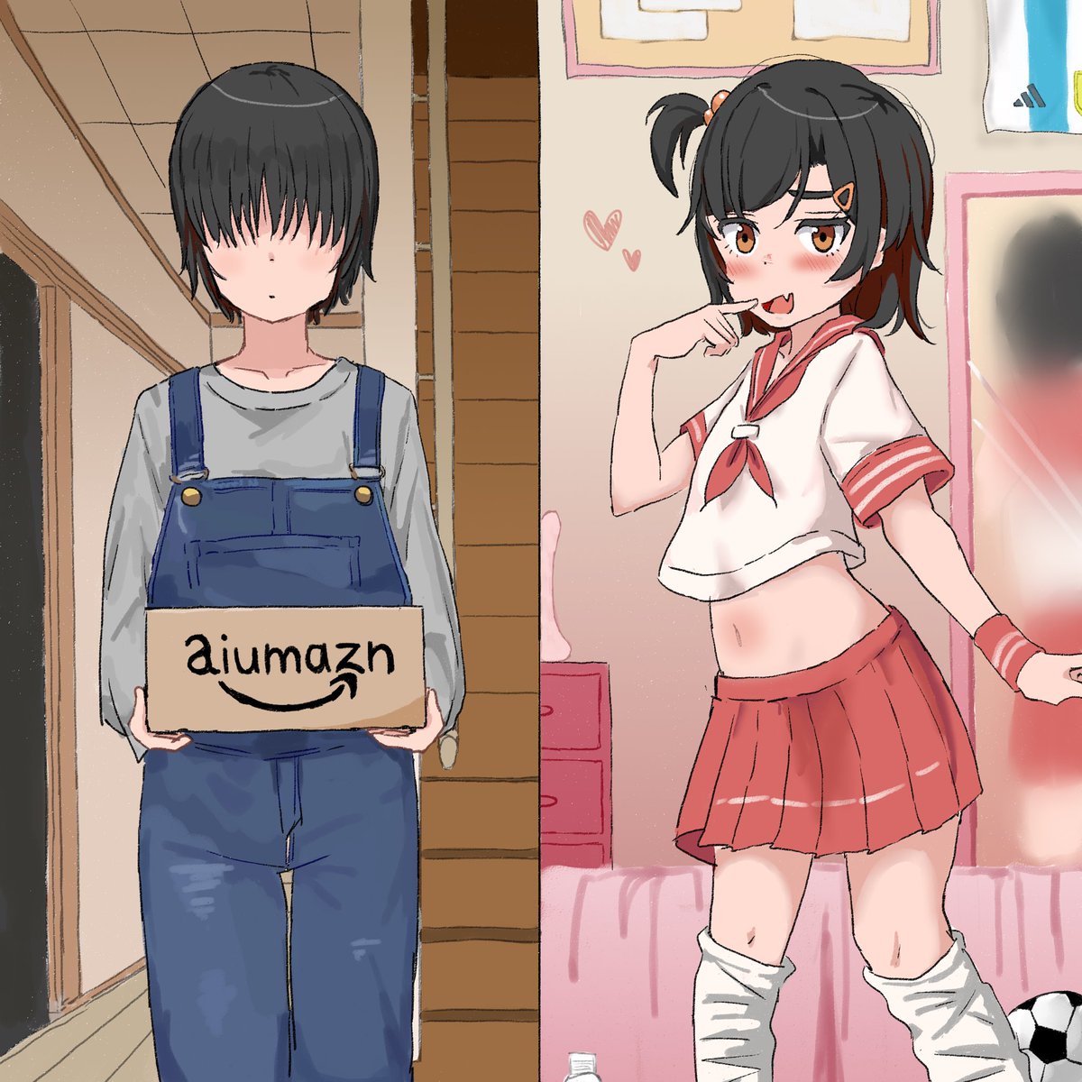 ham enjoys crossdressing !!