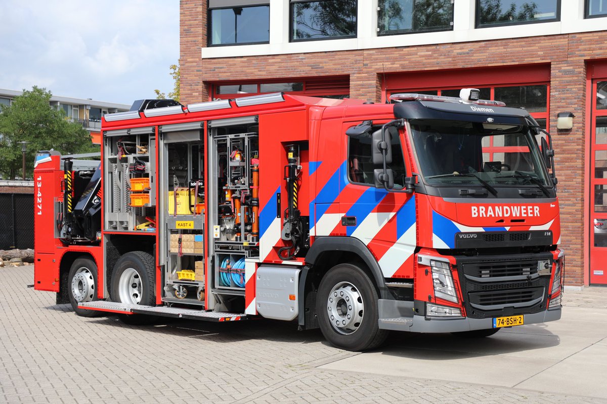 Brandweer materiaal van het korps #Diemen