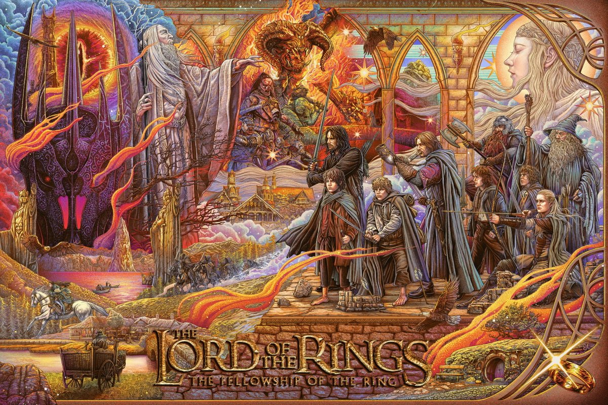 nimgaladh's tweet photo. The Fellowship of the Ring https://t.co/fCd2gJJ2WB