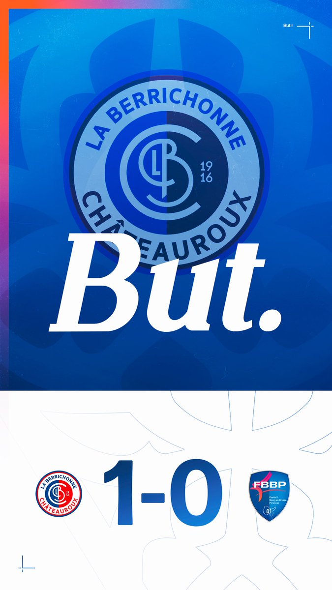 Ouverture du score par Châteauroux