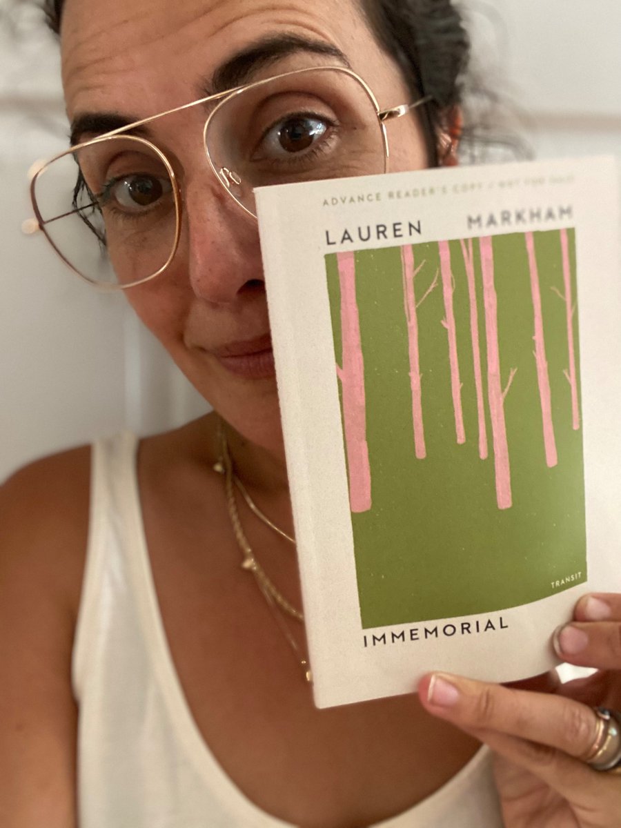 Lauren Markham (@laurenmarkham_) on Twitter photo I wrote another book ✨It’s about climate grief, the failures of language during our age of climate catastrophe, and the art of memorial. Part of <a href="/transitbooks/">Transit Books</a> UNDELIVERED LECTURE SERIES, it’s out in Feb 2025. Preorder it pls?
bookshop.org/p/books/immemo… I wrote another book ✨It’s about climate grief, the failures of language during our age of climate catastrophe, and the art of memorial. Part of <a href="/transitbooks/">Transit Books</a> UNDELIVERED LECTURE SERIES, it’s out in Feb 2025. Preorder it pls?
bookshop.org/p/books/immemo…