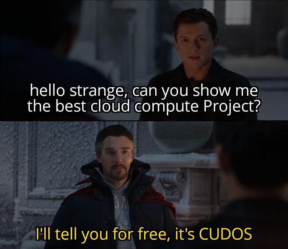 lexx_august's tweet image. Doctor strange got it right.
The best cloud compute platform is @CUDOS_ .

Why haven’t you tried Intercloud.cudos.org yet? 

#CUDOS #Web3 #CloudCompute