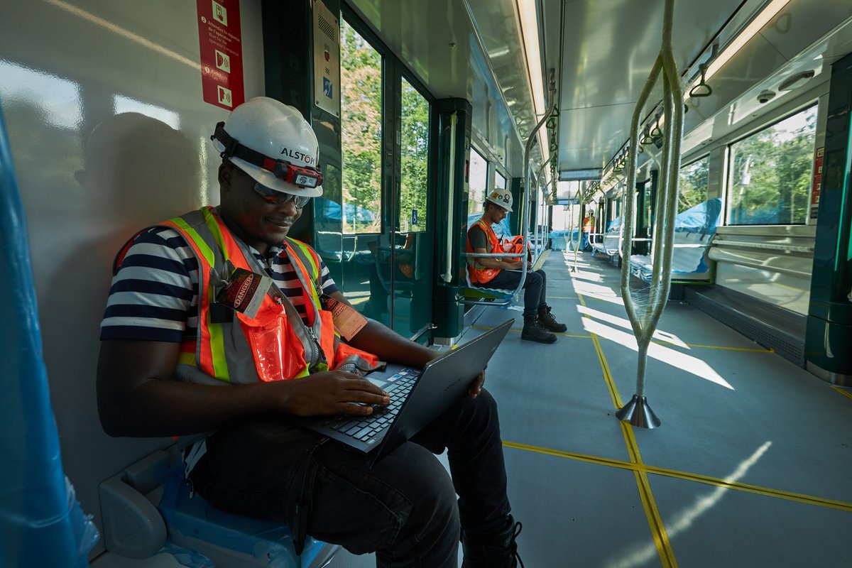 AlstomCanada's tweet photo. The #REMmtl tests have reached a new milestone with the start of operation of the system in automatic mode between the future Deux-Montagnes and Du-Ruisseau stations. Congratulations to all the teams!
📷: ALSTOM 2024 / C. Fleury https://t.co/ISozGlFoLo