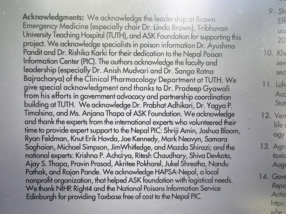 Ramu Kharel, MD, MPH (@namaste_doc) on Twitter photo We started Nepal’s 1st inst. poison information center <a href="/pic_nepal/">Poison Center Collaborative PCC - Nepal</a> 8 months ago. It has been satisfying and challenging. Just published in <a href="/GHSPJournal/">GHSP Journal</a> describes the process.
<a href="/Brown_Emergency/">Brown Emergency Medicine</a> <a href="/LLBrownMD/">Linda Brown, MD MSCE</a> <a href="/BrownMedicine/">The Warren Alpert Medical School</a> <a href="/ZiadKazzi/">Ziad Kazzi, MD, FACMT, FAACT, FAAEM, FACEP</a> <a href="/WHOSEARO/">World Health Organization South-East Asia</a> <a href="/WHONepal/">WHO Nepal</a>
ghspjournal.org/content/early/… We started Nepal’s 1st inst. poison information center <a href="/pic_nepal/">Poison Center Collaborative PCC - Nepal</a> 8 months ago. It has been satisfying and challenging. Just published in <a href="/GHSPJournal/">GHSP Journal</a> describes the process.
<a href="/Brown_Emergency/">Brown Emergency Medicine</a> <a href="/LLBrownMD/">Linda Brown, MD MSCE</a> <a href="/BrownMedicine/">The Warren Alpert Medical School</a> <a href="/ZiadKazzi/">Ziad Kazzi, MD, FACMT, FAACT, FAAEM, FACEP</a> <a href="/WHOSEARO/">World Health Organization South-East Asia</a> <a href="/WHONepal/">WHO Nepal</a>
ghspjournal.org/content/early/…