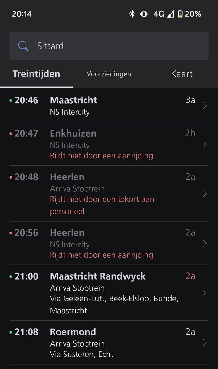 Fel1x__'s tweet photo. @NS_online @Arriva_NL Ik moet naar Heerlen, nou lekker dan. https://t.co/eqIOmu7zYl