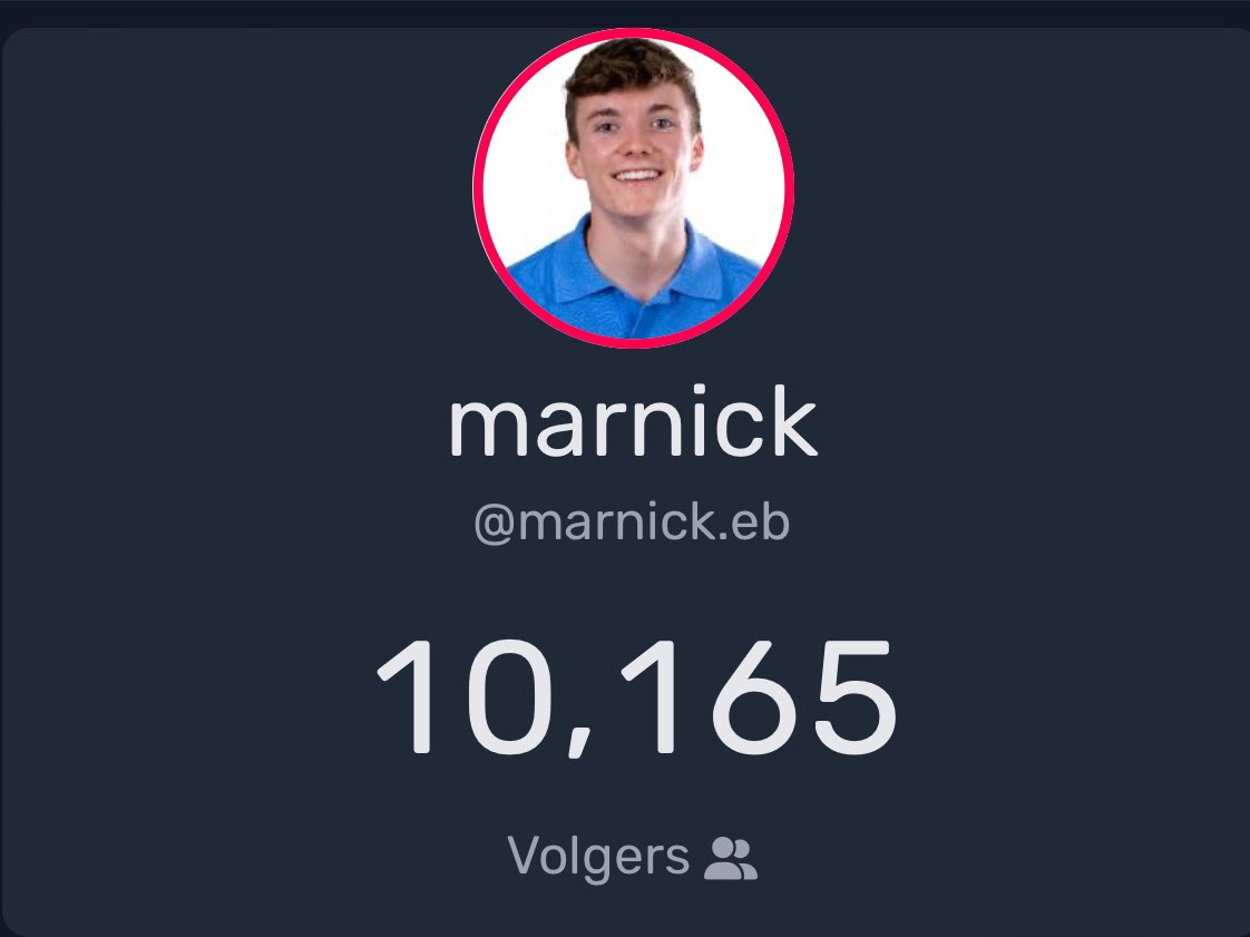 10.000 VOLGERS 🎉🥳❤️

van ‘Fortnite Streamer’ tot vlogs tot straatinterview content creator 🎤. Een avontuur met ups &amp; downs, 4 maanden lang diep gezeten met mezelf &amp; dan toch de passie gevonden 🙏🏻🎥

iedereen die me is blijven steunen met de content switch, enorm bedankt ✨💙