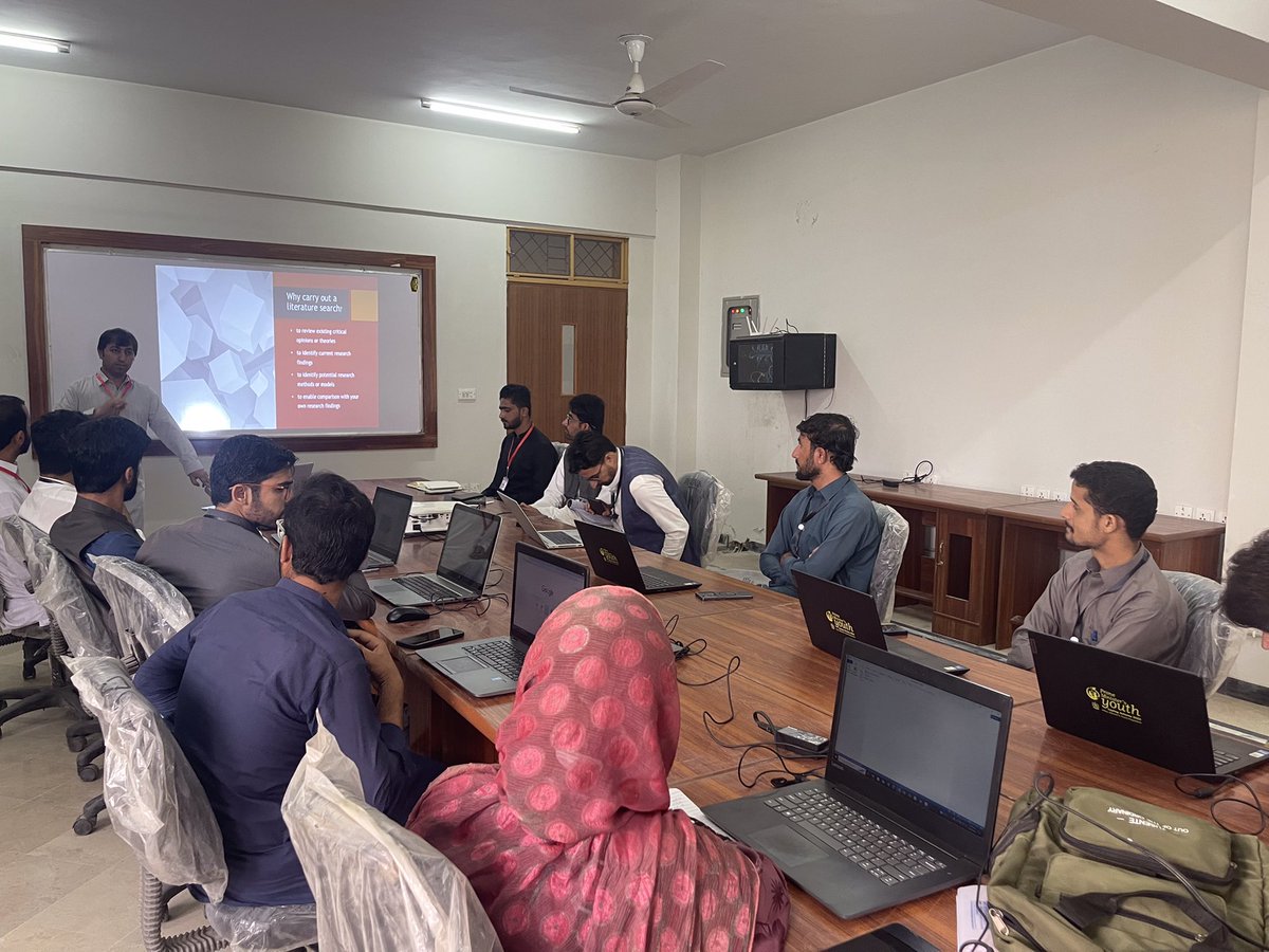 MehrgarhRI's tweet photo. MRI has successfully organized the workshop 'Methods & Tools for Literature Browsing & Citations' (part of the #MRI_ResearchDiscussion) in collaboration with the Department of Archaeology, UoB, Quetta.
#MRI_Workshop2024 #MRI_AcceleratingInnovations" https://t.co/GZjm73DJlF