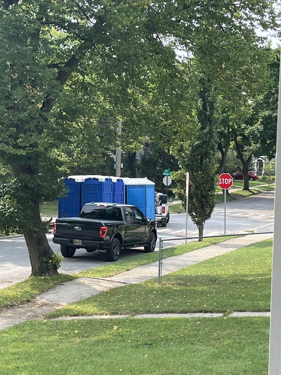 Mike Daniel (@michaeldaniel_) on Twitter photo There are many signs that Fall is coming when you live in the great state of Michigan. For me, it’s a truck delivering portable toilets to my neighborhood the Friday before the first <a href="/UMichFootball/">Michigan Football</a> game for tailgating purposes. #puremichigan #GoBlue There are many signs that Fall is coming when you live in the great state of Michigan. For me, it’s a truck delivering portable toilets to my neighborhood the Friday before the first <a href="/UMichFootball/">Michigan Football</a> game for tailgating purposes. #puremichigan #GoBlue