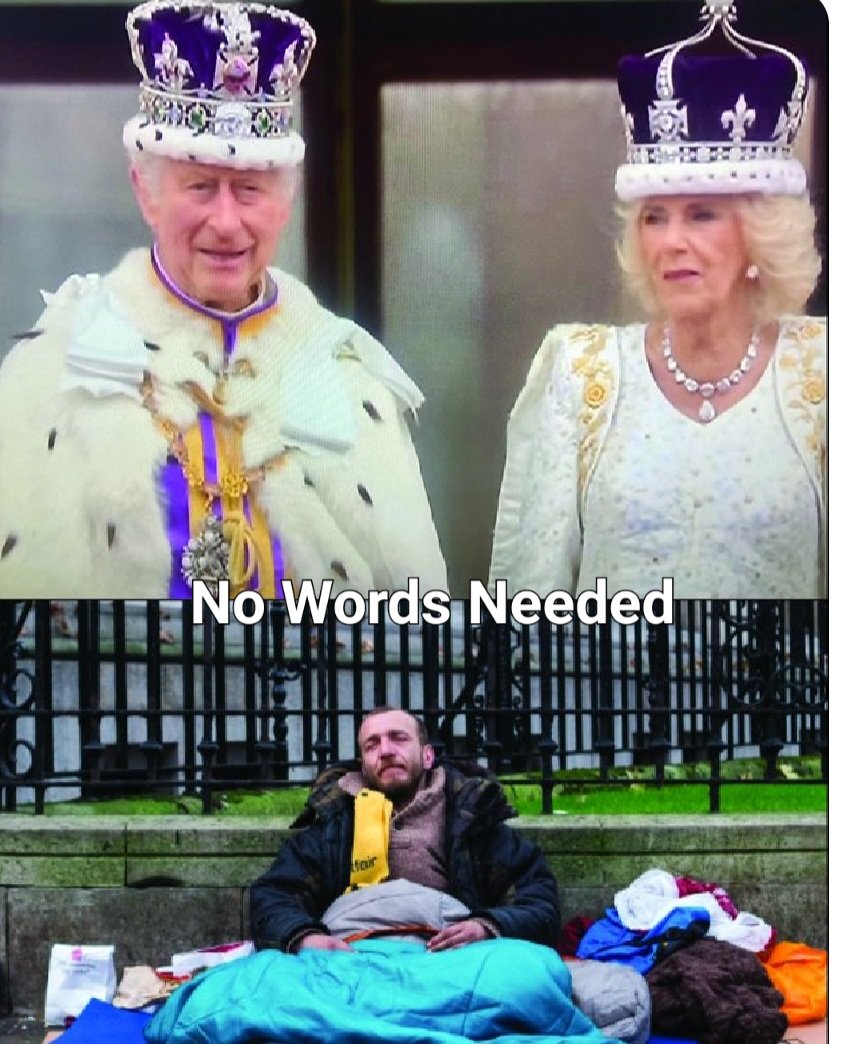 #AbolishTheMonarchy 
#NoMoreGreedyWindsors