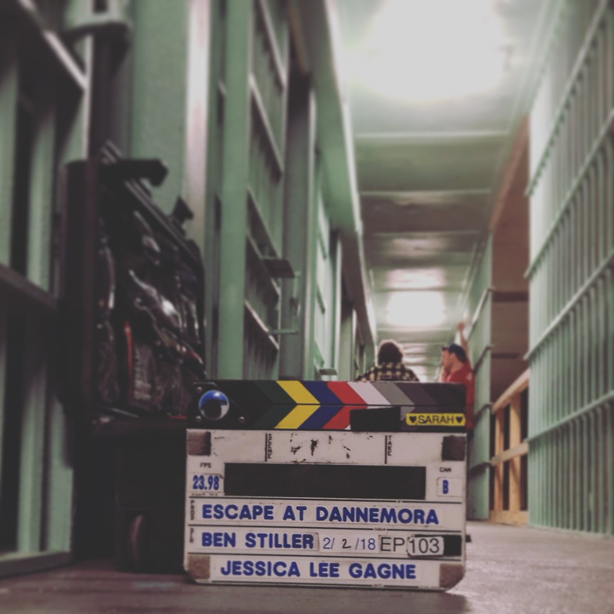 benjeran's tweet image. On this day, August 30th 2017 Principal Photography Begins on #EscapeAtDannemora in Malone, NY  with Director @BenStiller @SHOLtdSeries @Showtime @BrettttJohnson  Such an awesome time! #TeamSweat #BehindTheScenes