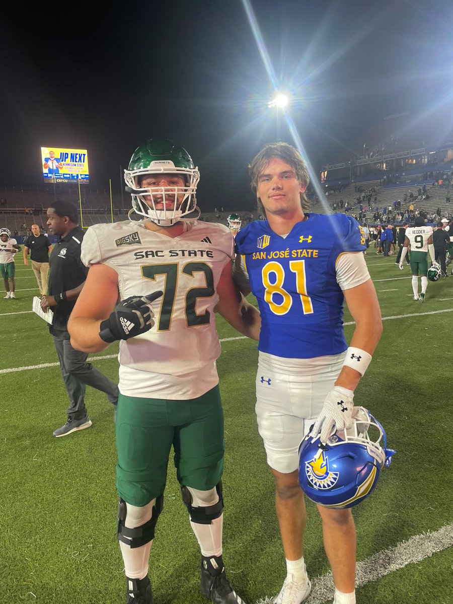 Hard fought game by two former Falcons! <a href="/SHays2021/">SAWYER HAYS</a> <a href="/JacobStewart_12/">JACOB STEWART</a>
