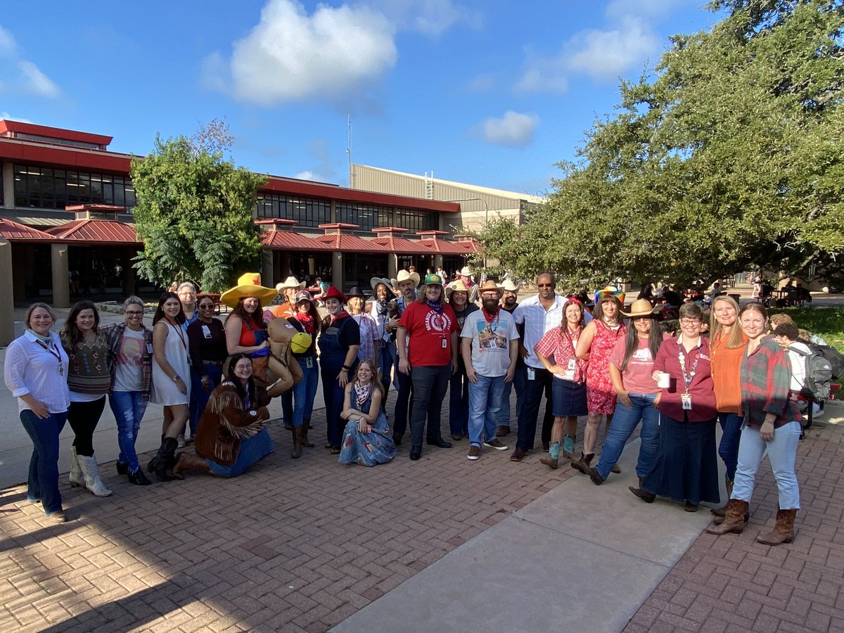 It’s Western Day for spirit day at Bowie! Our Bowie Bulldogs are fired up today to take on the Manor Mustangs! Go DAWGS! <a href="/AISDBowie/">Bowie High School</a>