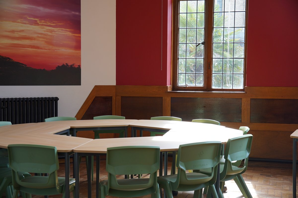 Sneak peek! Our newly refurbished classrooms are bursting with colour and ready to ignite your imagination.💡🎨 Stay tuned for a full reveal... #Wholeheartedly