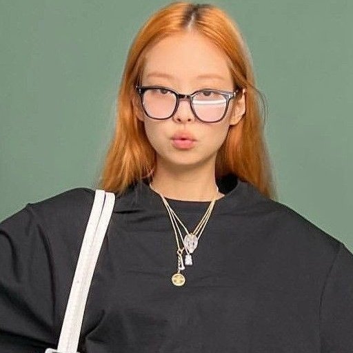 Jungkook and Jennie in glasses >>>>>>