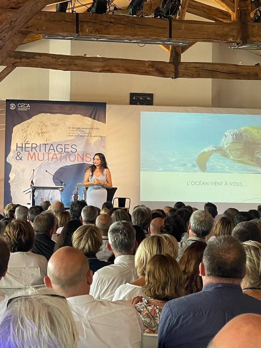 Mariem Naoui, médiatrice scientifique nous alerte sur les Océans : sur-exploitation pour la pêche, pollution plastique, pollution sonore, ...Urgent d agir ! Le CECA soutien Surf Rider Fondation.

#universitececa
#conferencesceca
@surfriderfondation