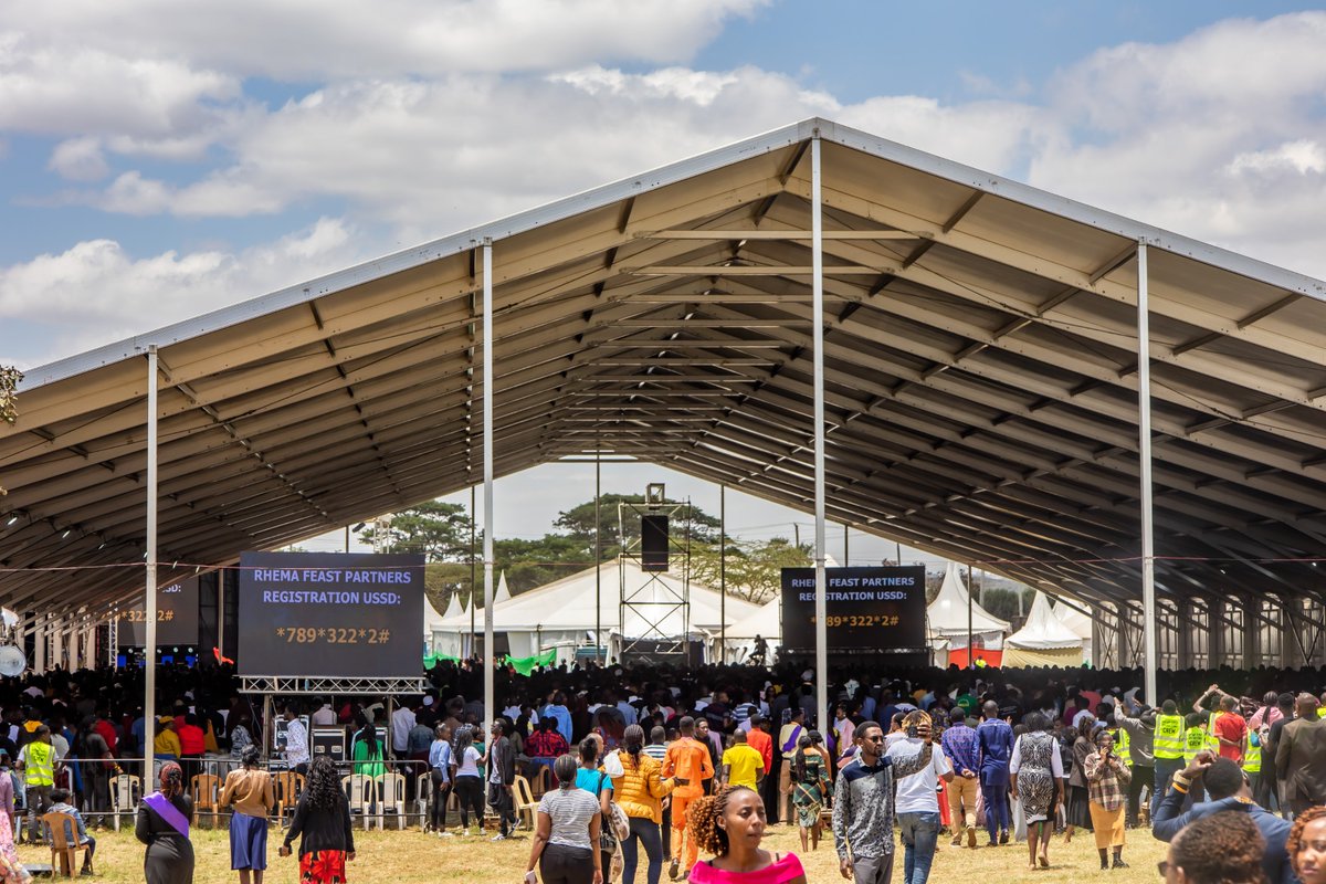 StJohnKenya's tweet photo. We are happy to have been part of the medical emergency service teams at the Rhema Feast gospel congregation at Kasarani Stadium Nairobi. Trust St John Ambulance with emergency care at all your events. We are the FIRST AID EXPERTS.
#RhemaFeast2024 #StJohnKenya