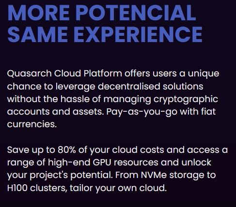 Check out <a href="/quasarch_cloud/">Quasarch</a>, get the benefit of <a href="/akashnet/"></a> decentralized cloud without the hassle of dealing with crypto.

Short demo:
VPN: x.com/quasarch_cloud…
Minecraft Server: x.com/quasarch_cloud…

$AKT #DePin #VPN #Minecraft #Crypto #AI #LLM