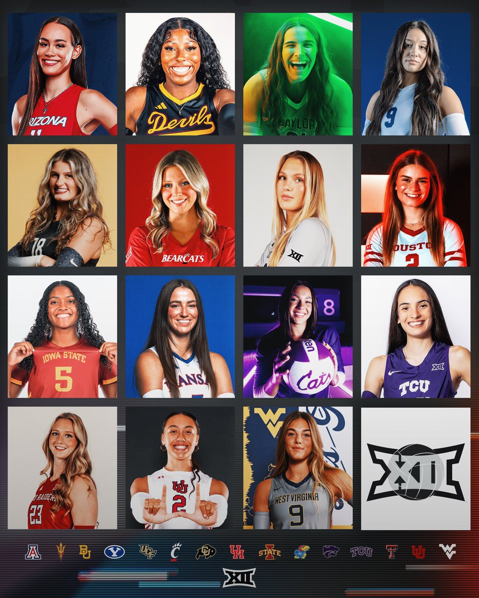 #Big12VB is so back 🏐