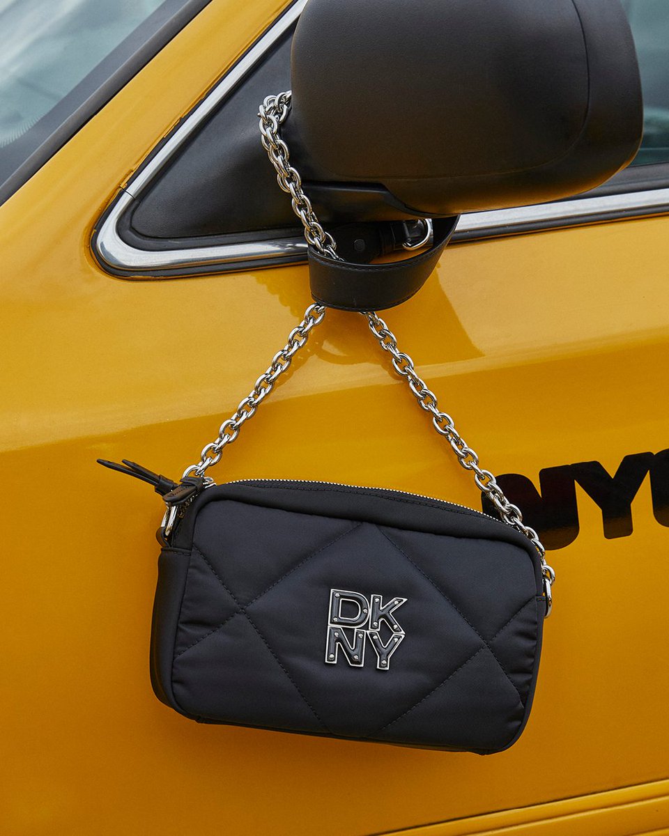 New York iconic meets #DKNY style.